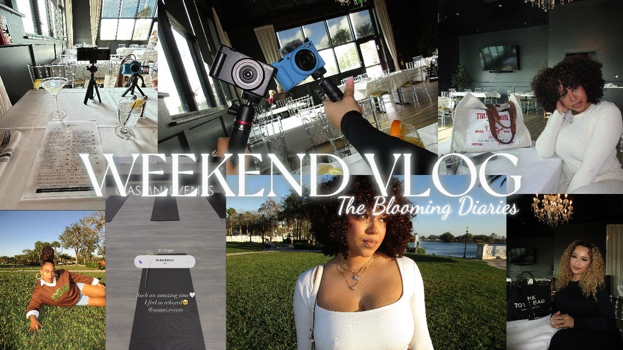 WEEKEND VLOG! WELCOME TO MY CHANNEL + YOGA & MIMOSAS + BRUNCH WITH BESTIE