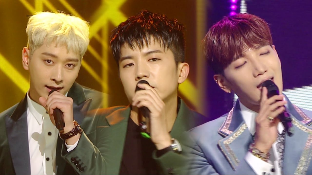 《МОЩНЫЙ》 2 вечера - Обещание (я буду) @ 인기 가요 Inkigayo 20161002