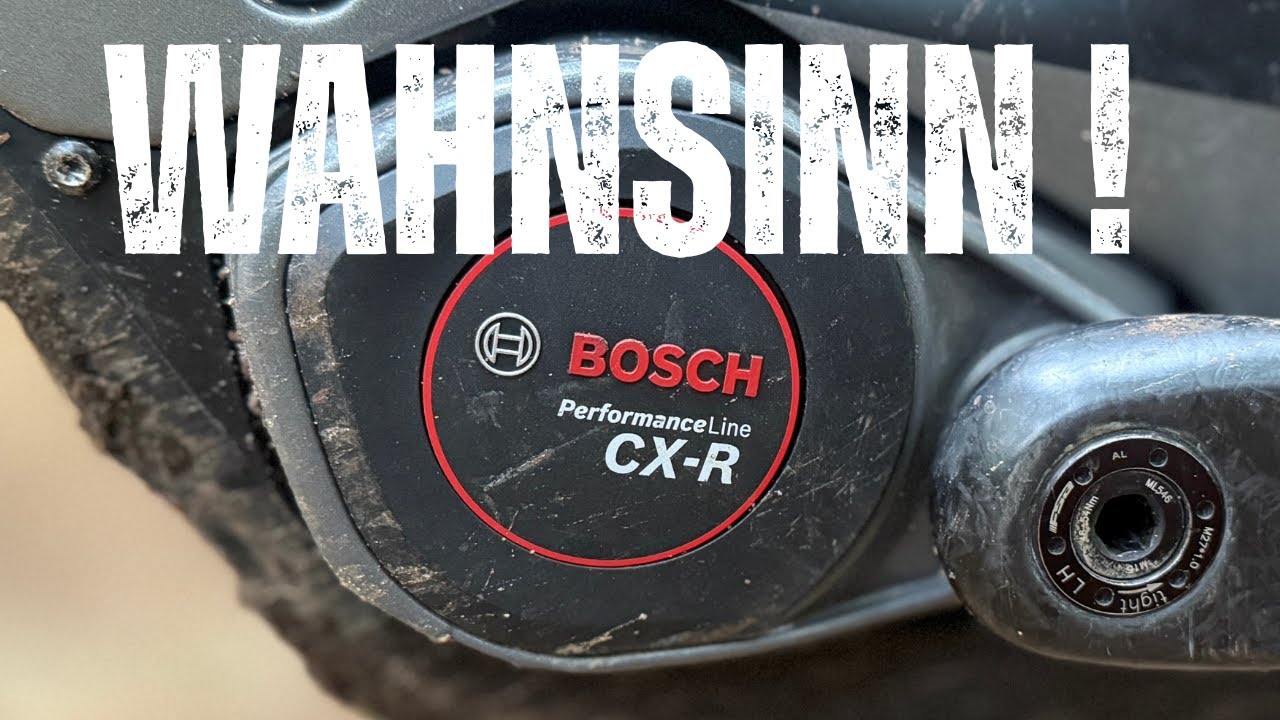 Absolut Vollgas ! Die mega Power des Bosch Gen 5 CX R E-MTB Motors, mit extremer Reichweite.