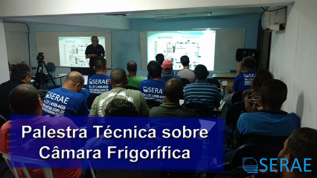 Palestra Técnica sobre Câmara Frigorífica SERAE Rio