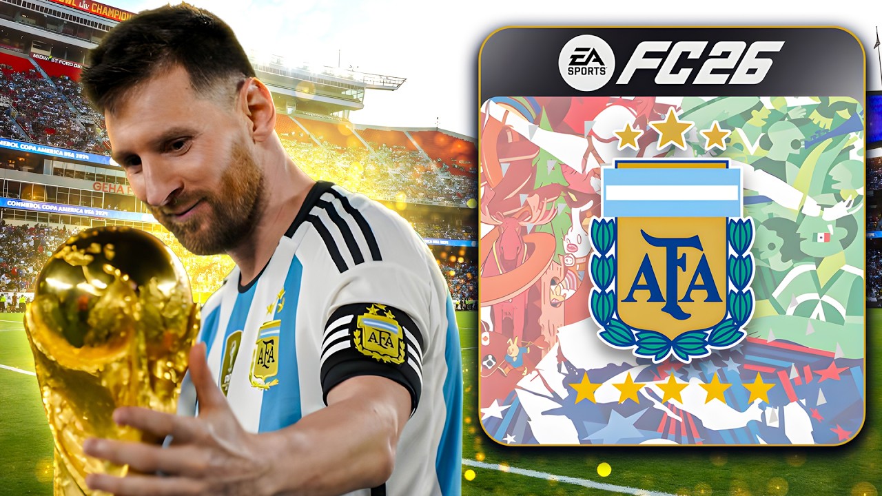 Intento ser Bicampe&oacute;n del MUNDO con Argentina en FC 26 🌍