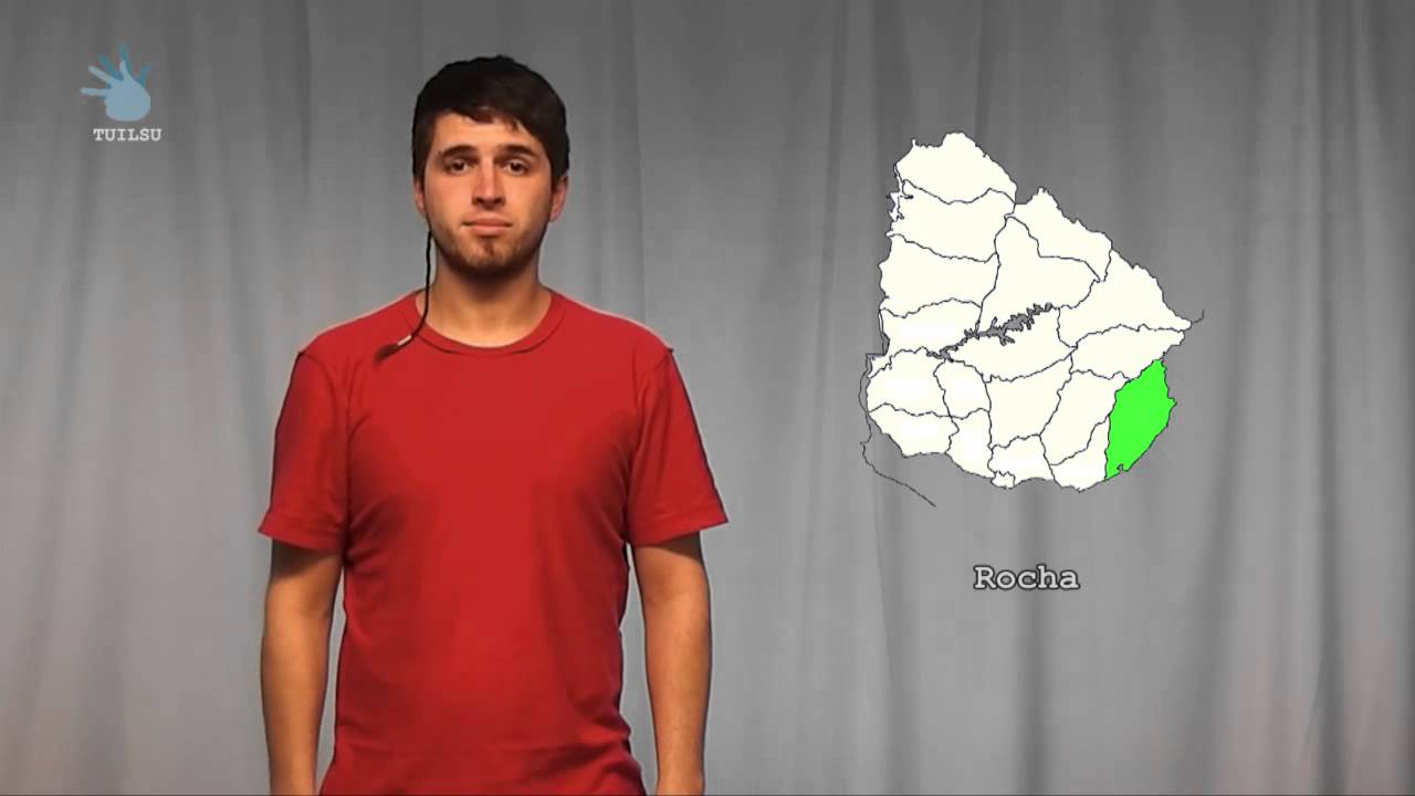 Departamentos de Uruguay - Lengua de señas uruguaya