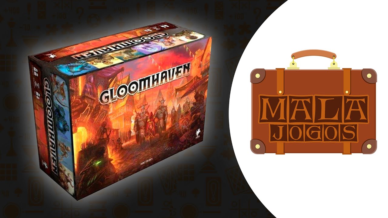 Montando Gloomhaven no Insert da Bucaneiros