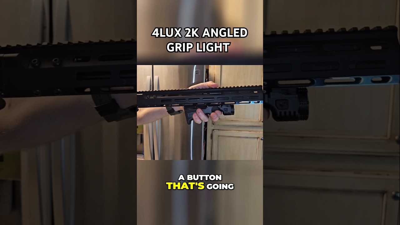 Viridian 4LUX 2K ANGLED GRIP LIGHT unboxing and first look! #shorts #tactical