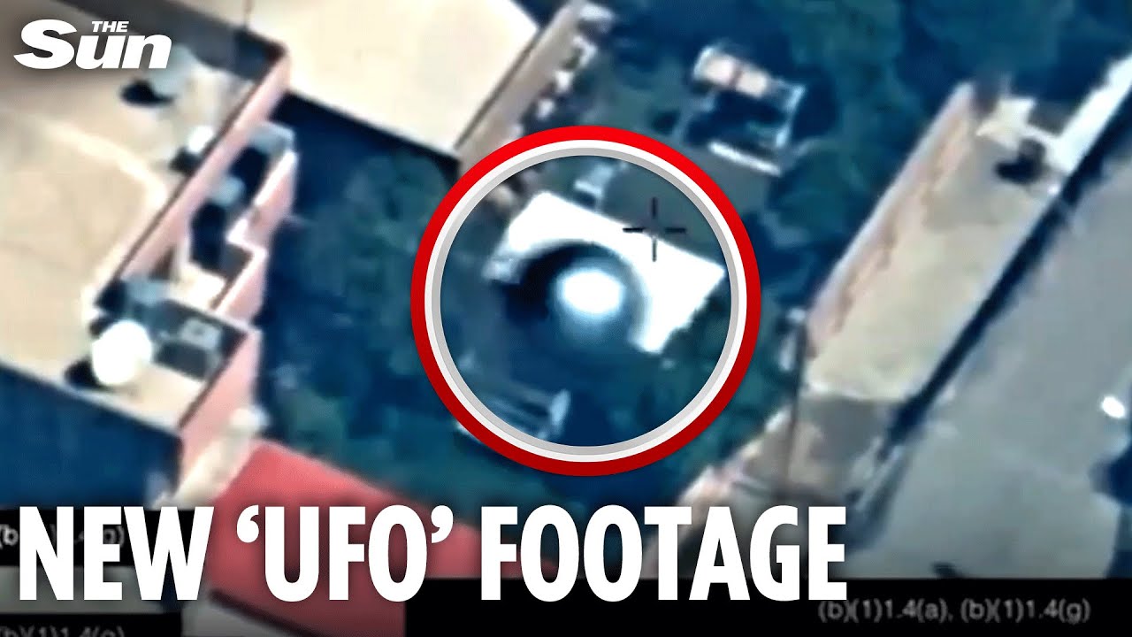Bombshell vid of MYSTERY 'UFO orb' captured by US spy cam