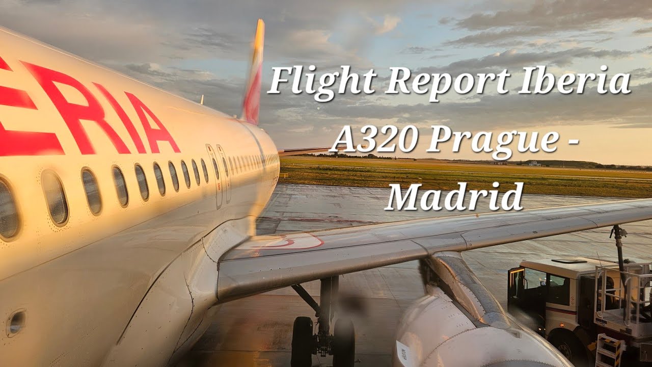 Flight Report of Iberia Airbus A320-200 Prague - Madrid Economy