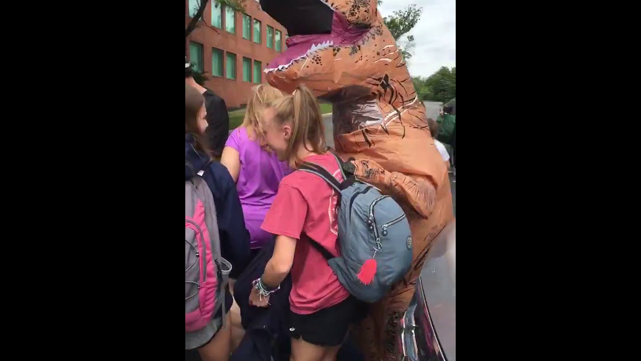 DinoDad Shows How To Embarrass Your Daughter In 2:15