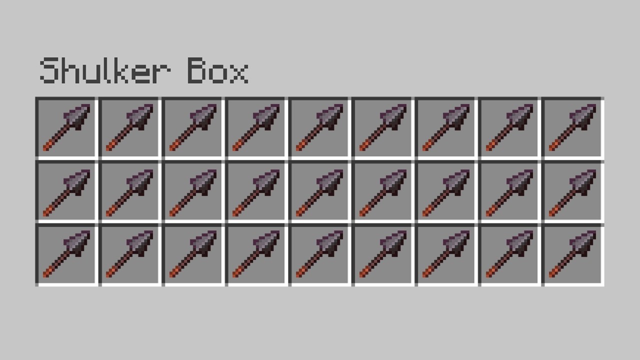 Getting a Shulker Box of Netherite Spears...