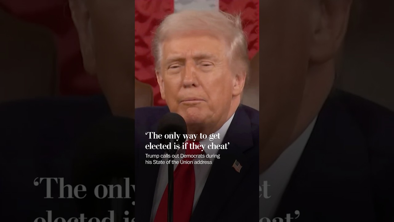 Trump calls out Democrats during State of the Union