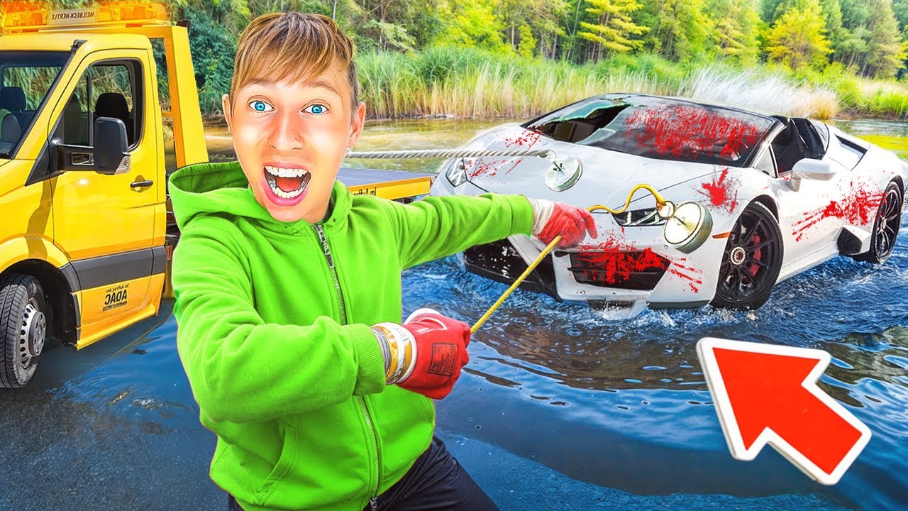 LAMBORGHINI voller BLUT im Wasser gefunden!😱