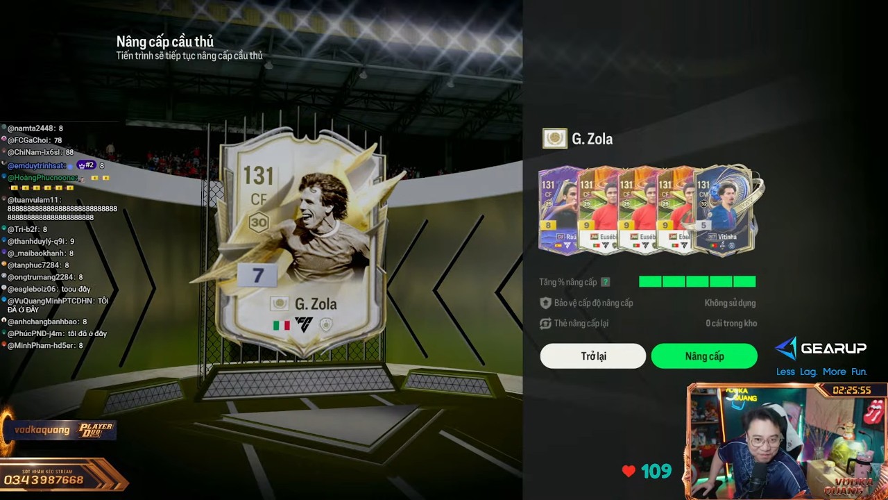 Vodka Quang Stream | Vía thần tài tìm vàng +8 nào guys