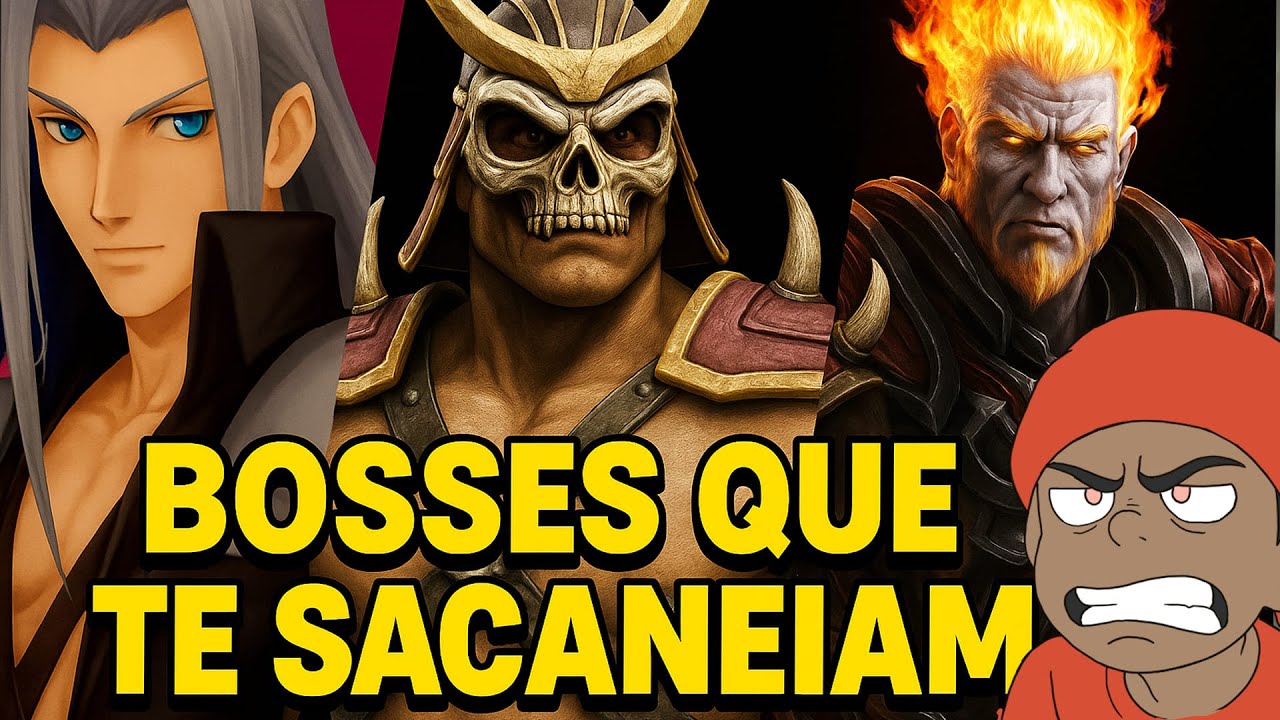 CHEFÕES DOS GAMES QUE TE HUMILHAM