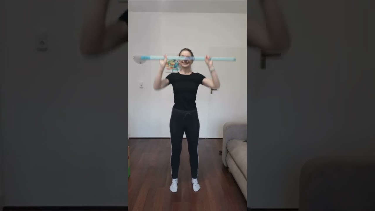 Álló torna, bottal