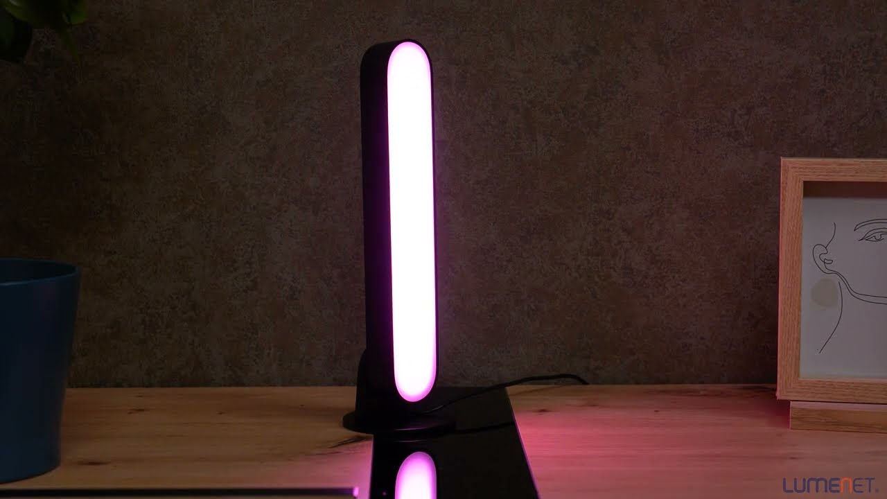 Philips Hue Play Light Bar White and Color Ambiance LED decor lamp basic set, black