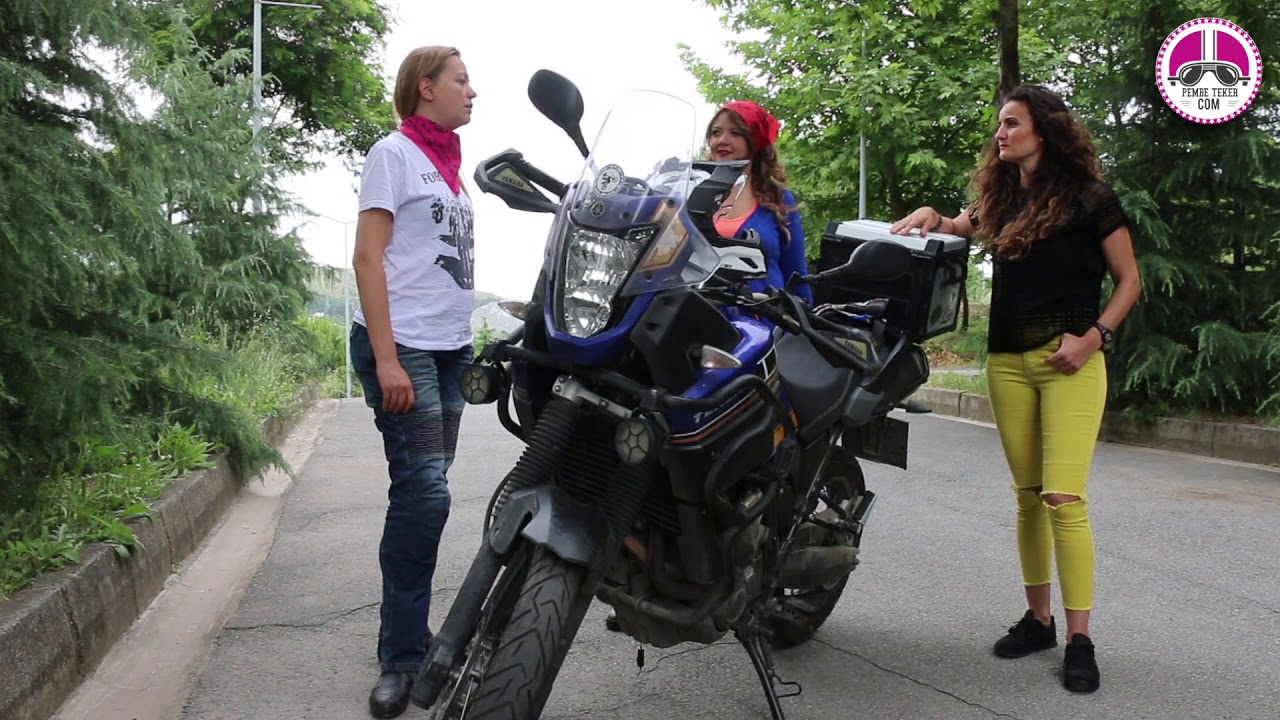 Şebnem Şengül - Benim Motosikletim: Yamaha XTZ 660Z Tenere - Pembe Teker