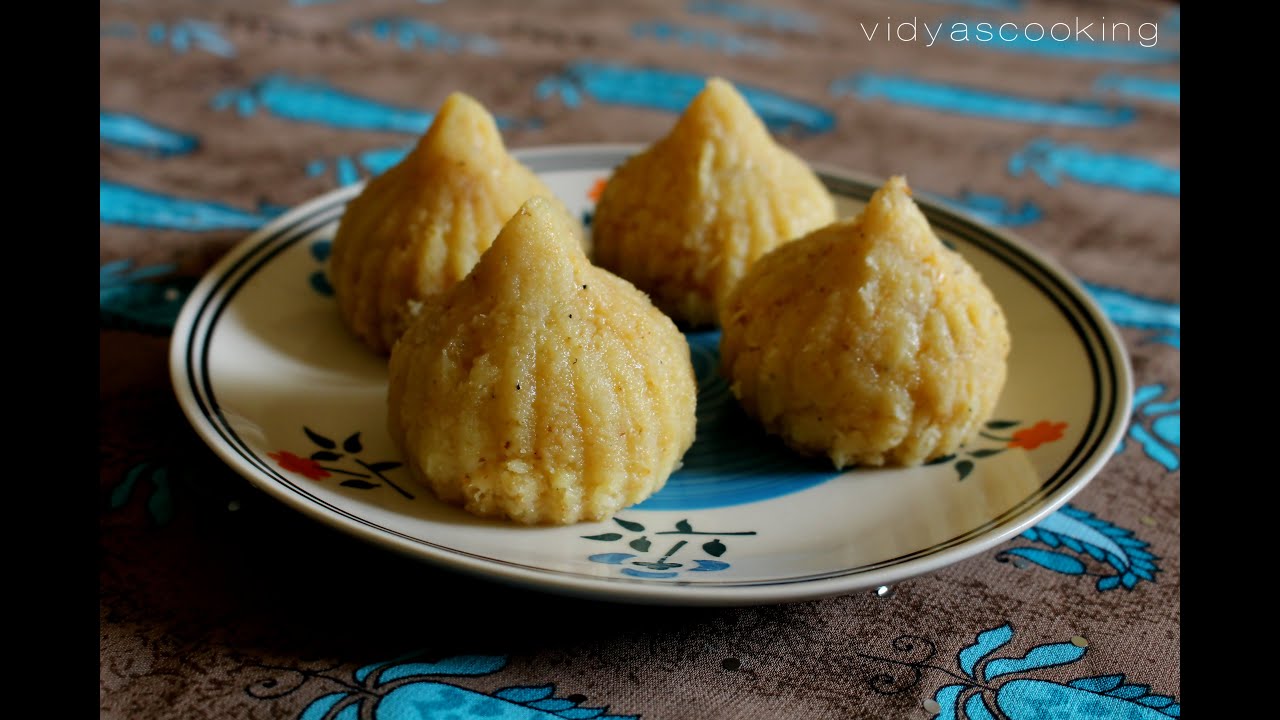 Coconut and Mawa Modak Recipe