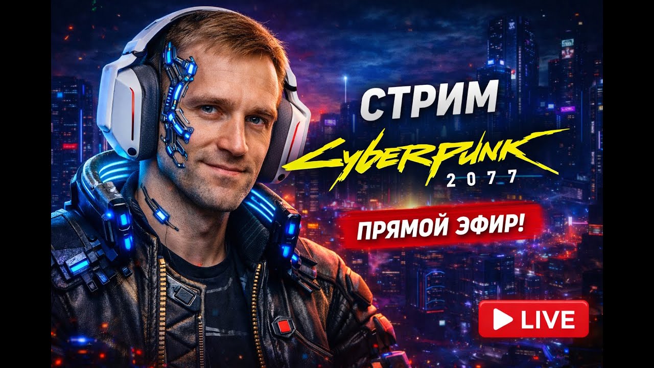 🌆 Импланты, хаос и неон — мой путь наёмника в Cyberpunk 2077!