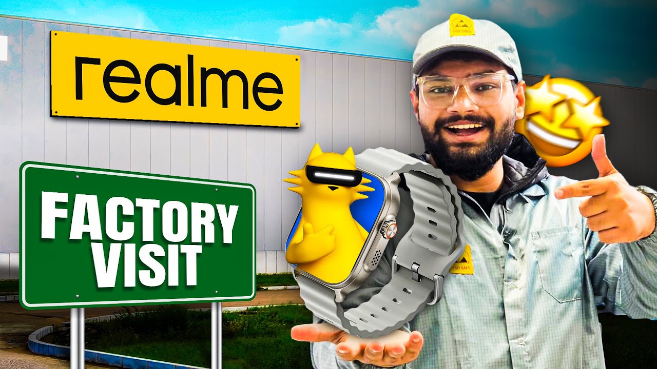 Realme Watch 5 factory tour | How your smartwatch is made ⌚️