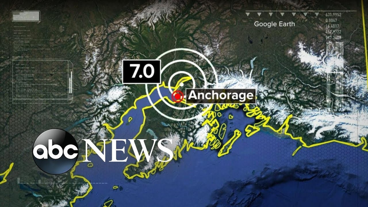 7.0 magnitude earthquake strikes near downtown Anchorage