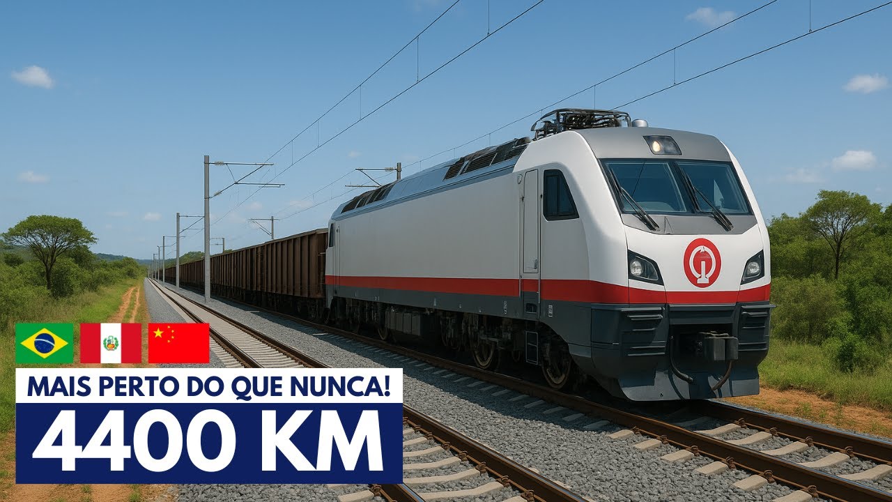 O Futuro da Ferrovia Chinesa que Transformar&aacute; o Brasil e Enfureceu EUA