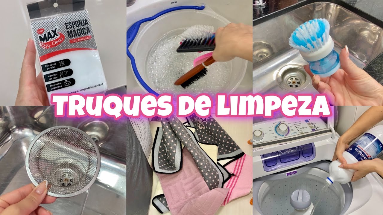 ESPONJA MÁGICA PARA PAREDES- LIMPEZA PESADA NA PIA- LAVEI ESCOVAS DE CABELO- TAPETES NA MÁQUINA
