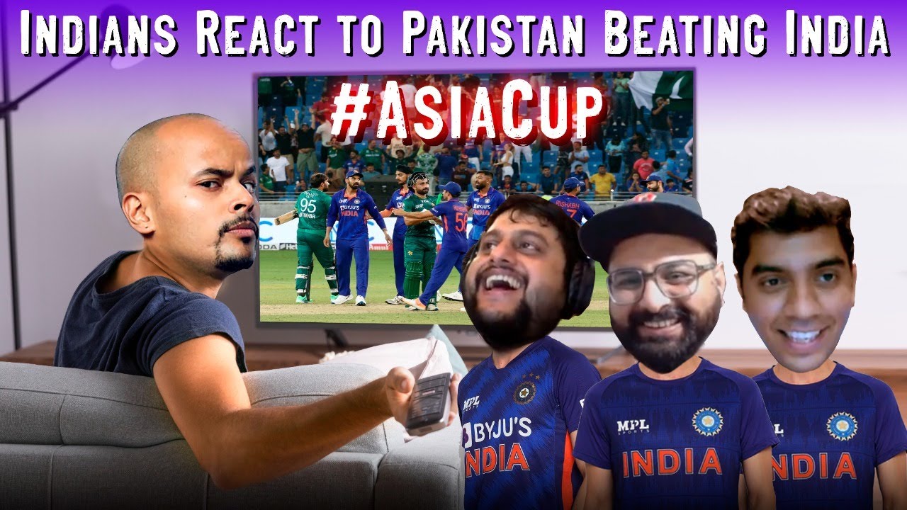 Indians React to Pakistan Beating India | Jay Shah Cup |