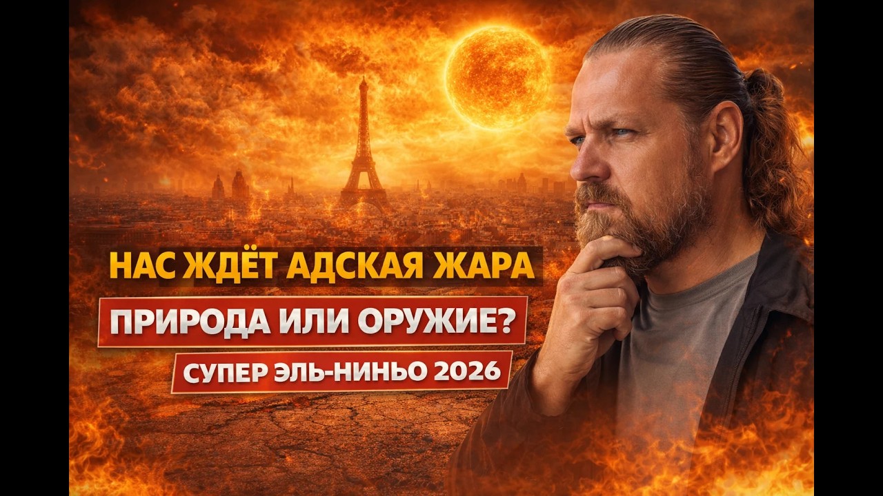 Самое жаркое лето за 140 лет: что скрывают синоптики об Эль-Ниньо 2026