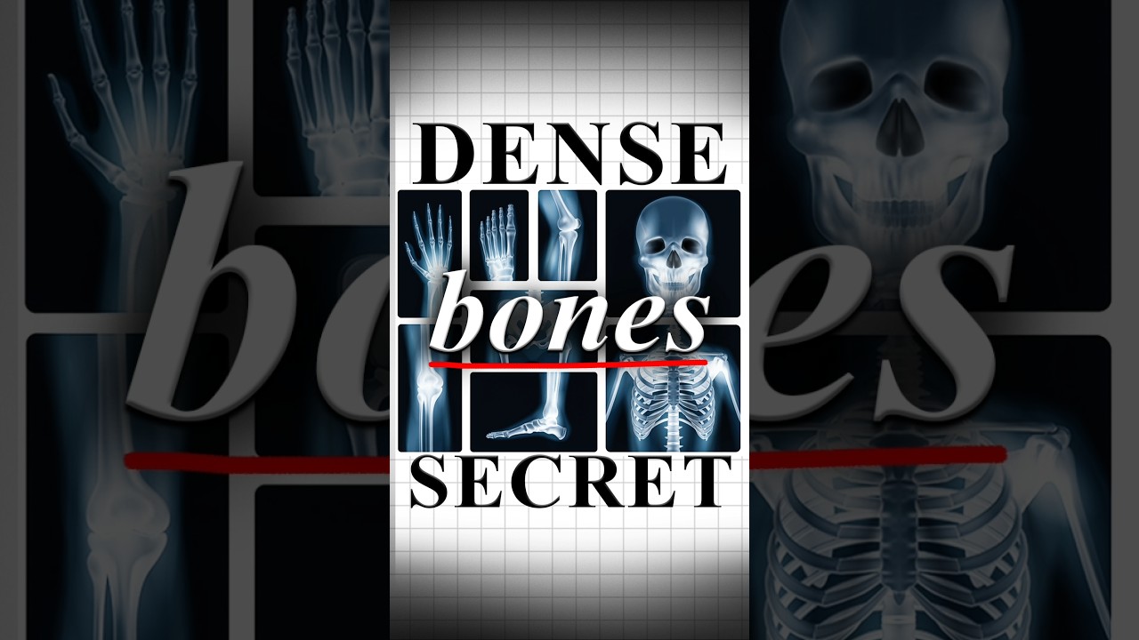 Dense Bones Secret: Piezoelectric Effect #osteoporosis #bonedensity #goodhealthsociety