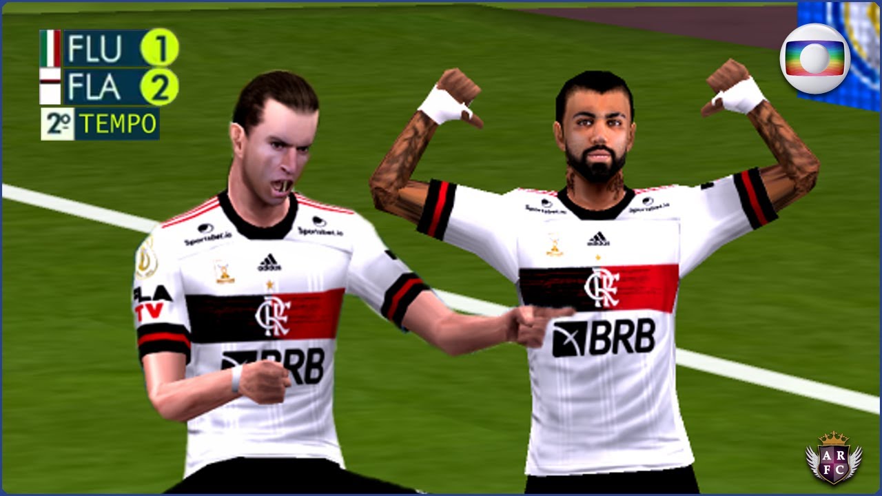 FLUMINENSE 1 x 2 FLAMENGO | BRASILEIRÃO RECRIADO NO PES 2020 PSP