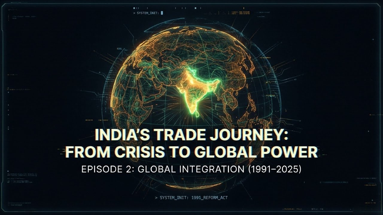 India’s Trade Journey: From Crisis to Global Power