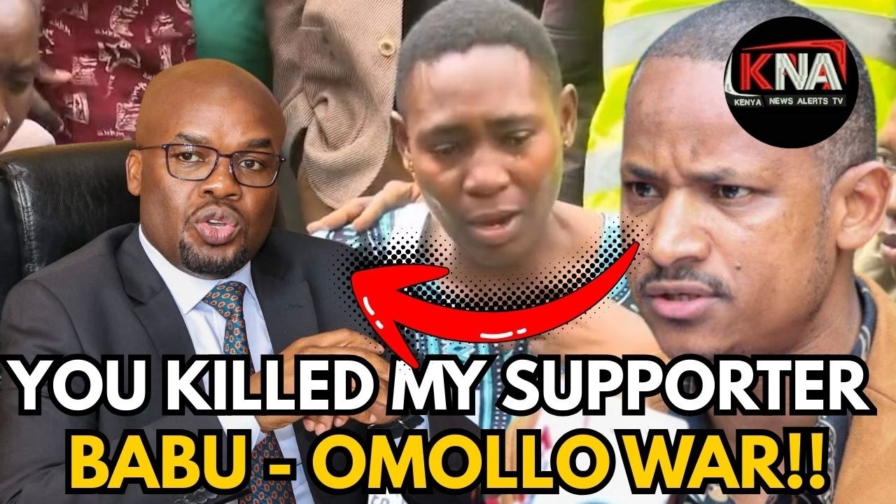 WAR ERUPTS BETWEEN BABU OWINO AND RAYMOND OMOLLO, LEADING TO LOSS OF LIFE!