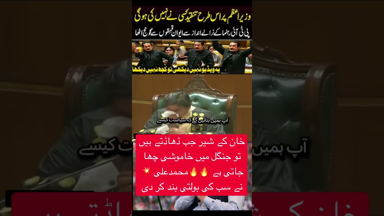 Leader Imran khan 🔥🇵🇰| Muhammad ali khan press conference at National Assembly 🔥🔥 #pmpakistan