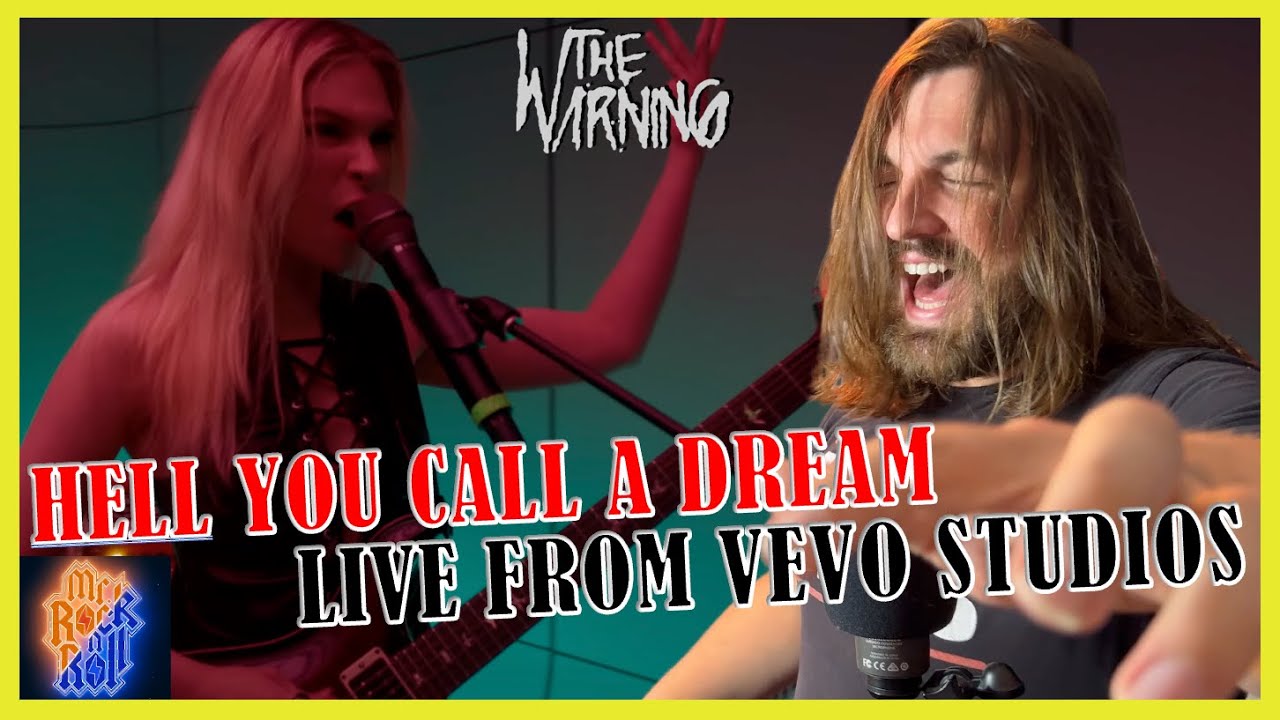 The Rock Brain is Strong! | The Warning - Hell You Call A Dream | Live From Vevo Studios | REACTION