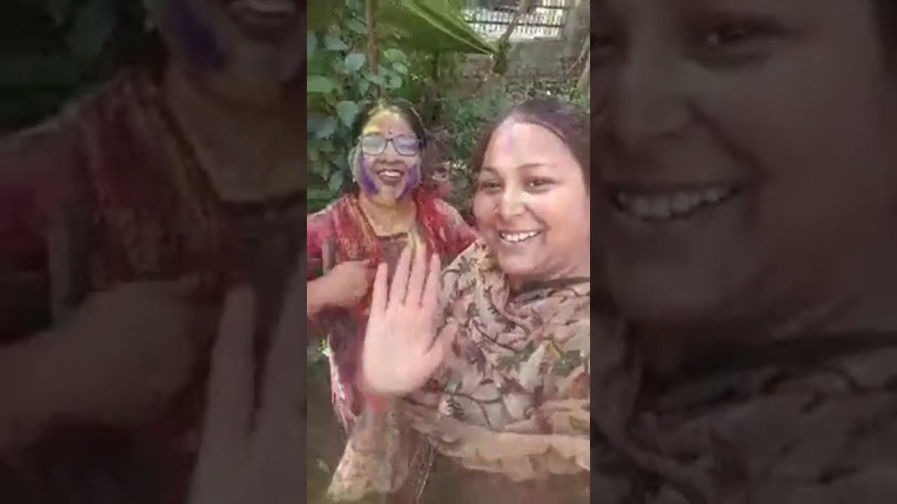 Advik sanatan darshan is live ...Holi celibration💕
