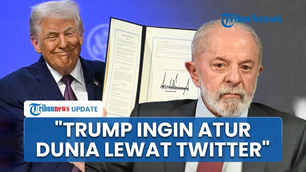 Lula Kritik Trump, Tuding Presiden As bakal Bentuk PBB Baru Lewat Board of Peace Kendalinya Sendiri