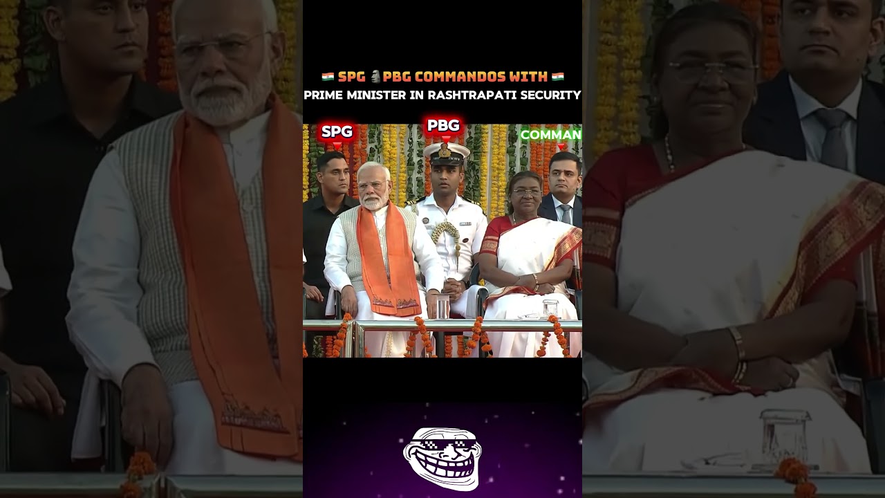 🦅 SPG With PBG In 🇮🇳 Prime Minister Rashtrapati Security 🗿 #shorts #viral #trending
