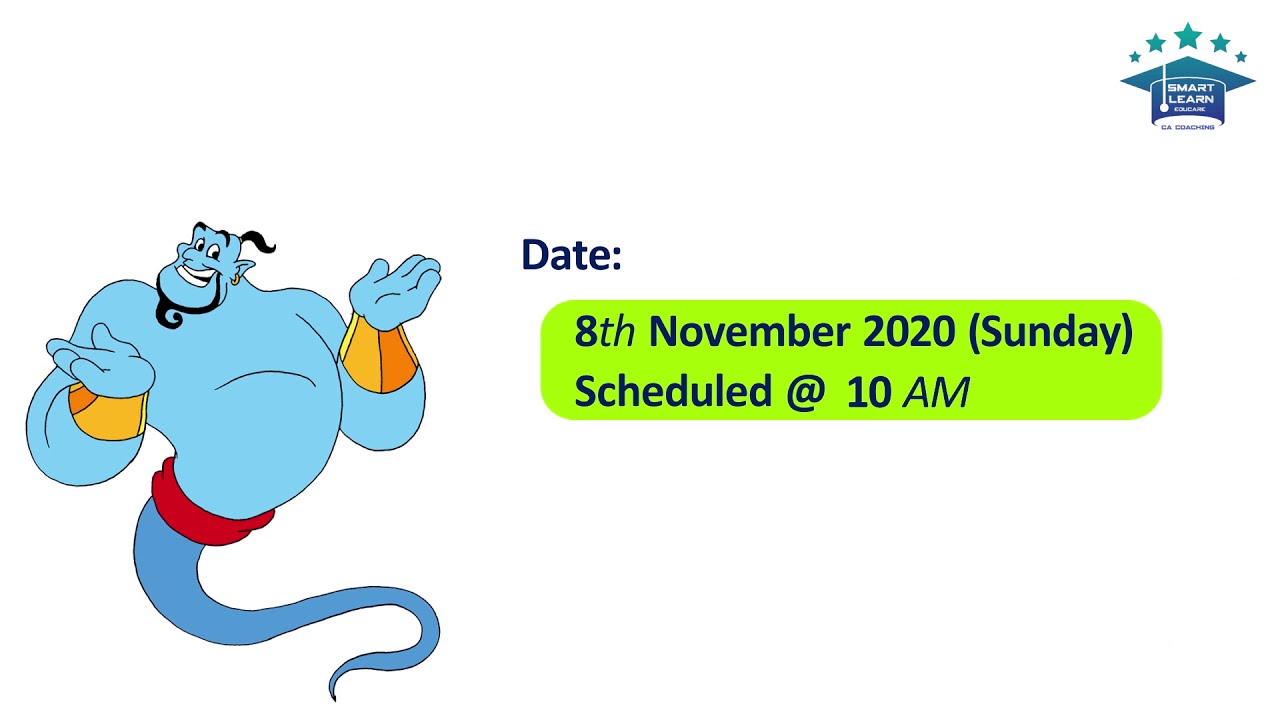 CA - Career guidance session - Video Information for registration