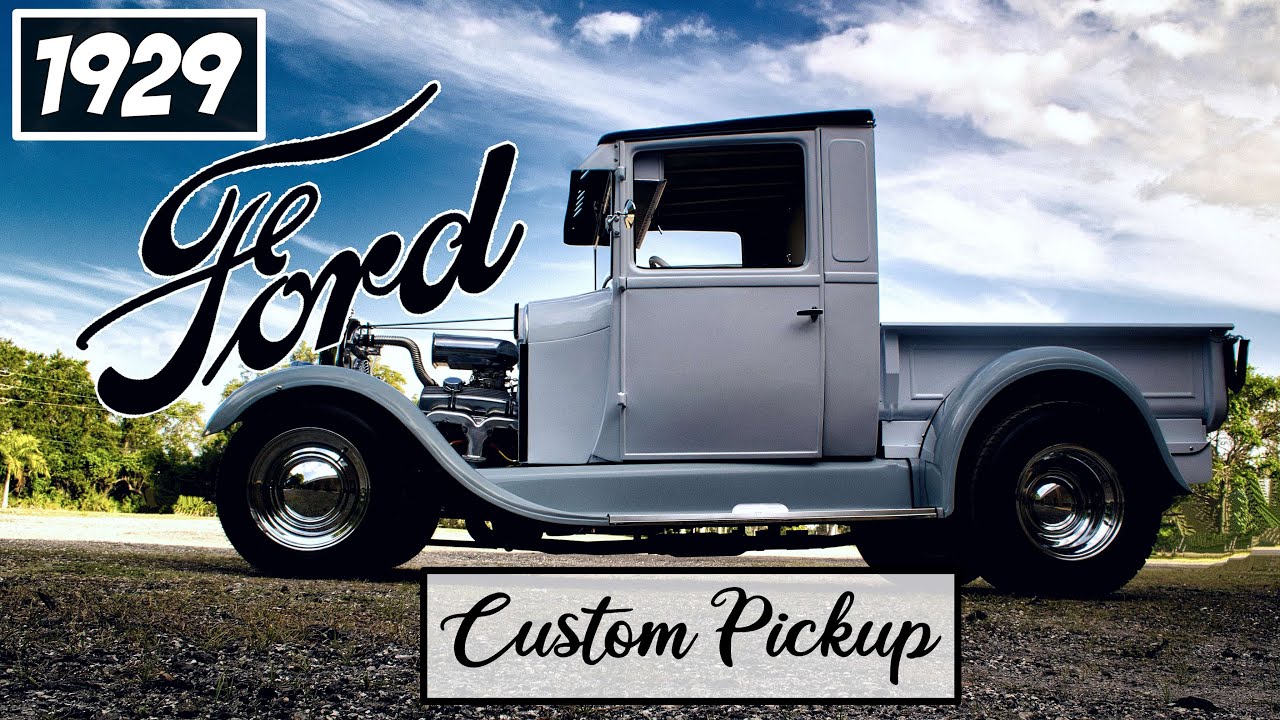 1929 Ford Custom Pickup!