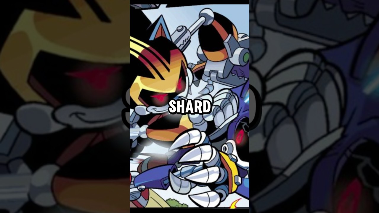 Who is Shard the Metal Sonic? #sonicthehedgehog #sonic #metalsonic #archiesonicthehedgehog #sega