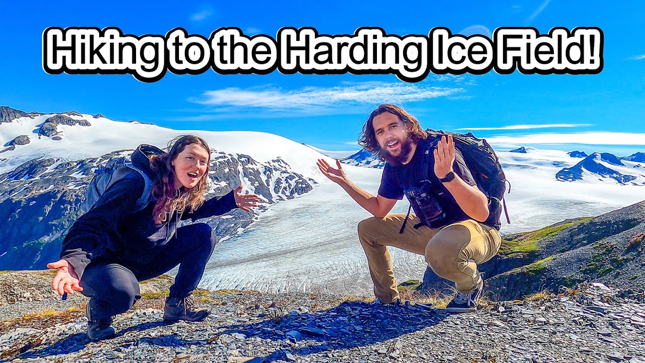Hiking to the Harding Icefield in Alaska!