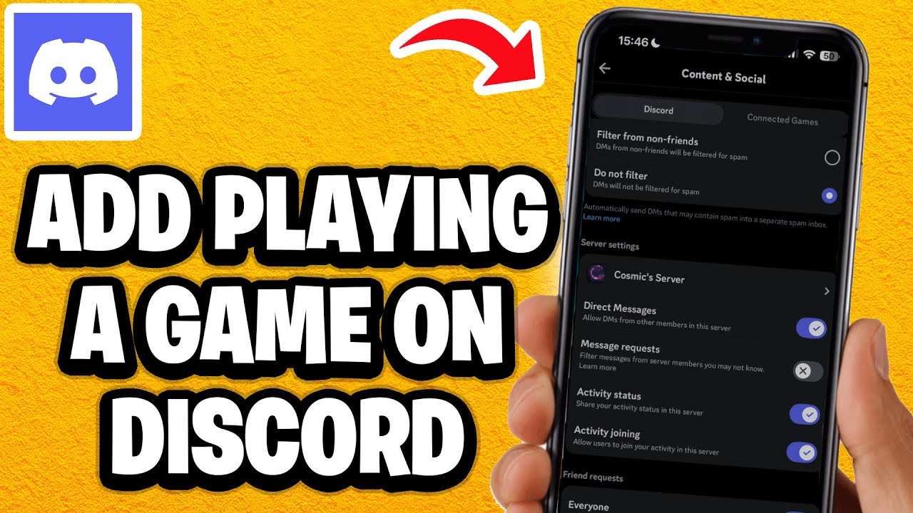 Как добавить игру в Discord Mobile &mdash; самое быстрое руководство