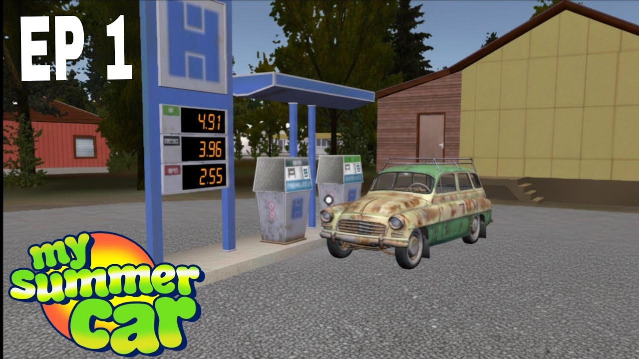 O COMEÇO DE TUDO | MY SUMMER CAR MOBILE EP1