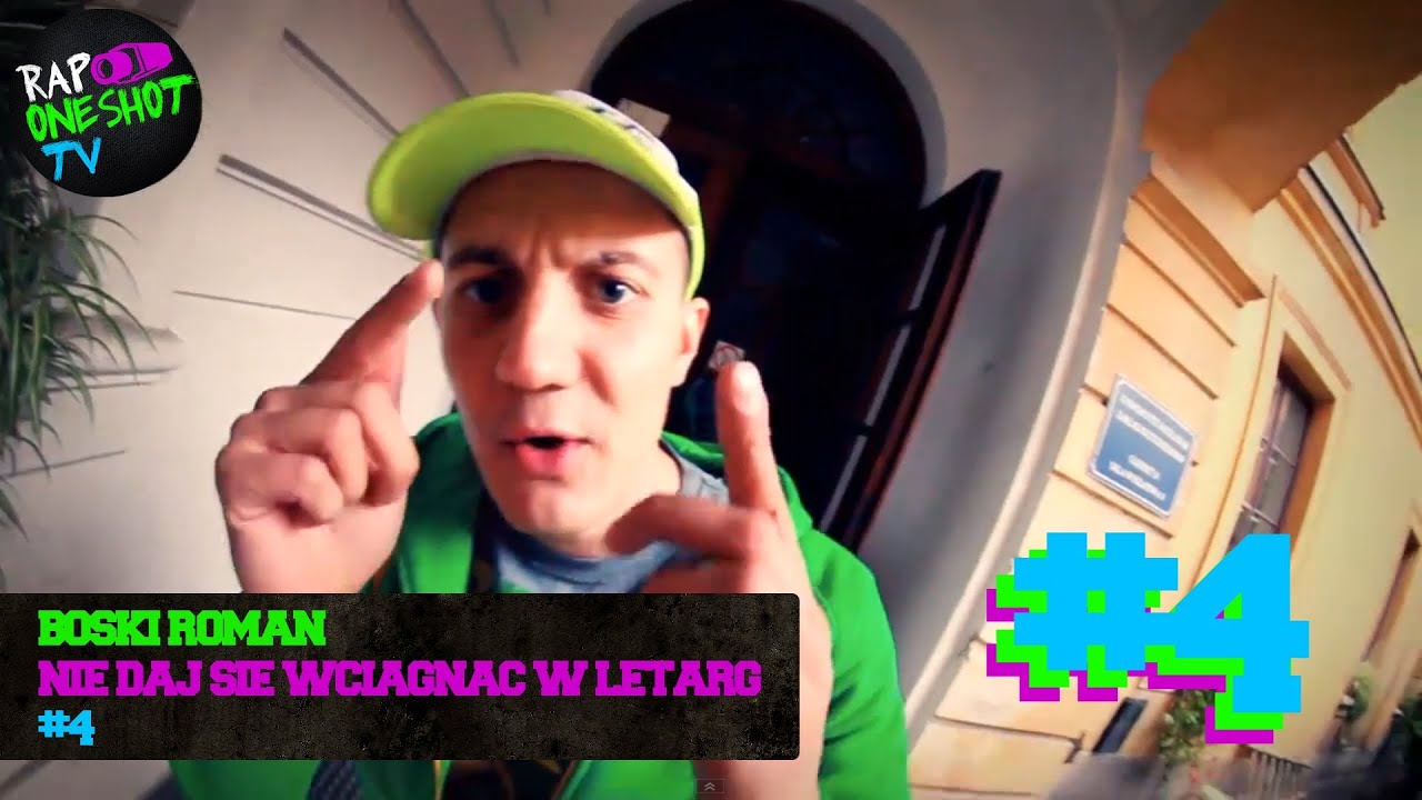 RAP ONE SHOT odcinek 4 : Bosski Roman Prod.DJ ZEL - Nie Daj Się Wciągnąć W Letarg
