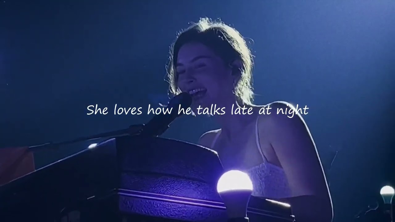 Gracie Abrams - In Between (Lyrics) | Live Piano Version
