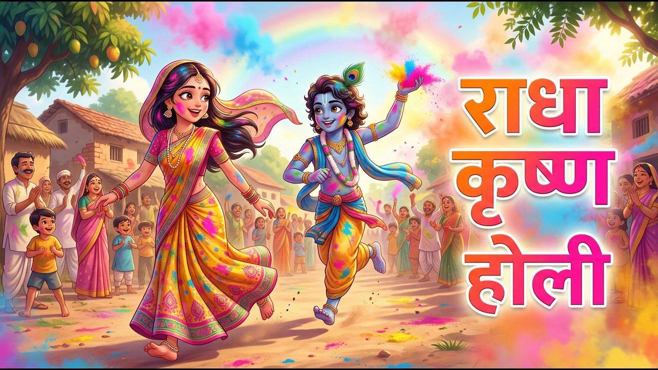 Radha Krishna Holi | Holi Special | Radhe Radhe Shyam |  Bhakti Love Song | राधा कृष्ण होली