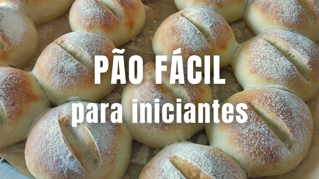 Bolinhas de Pão Caseiro – Receita Fácil, Sem Máquina e Ideal para Iniciantes