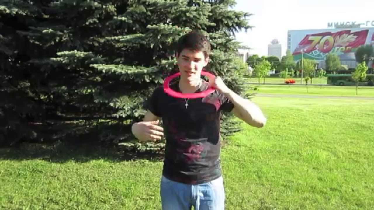 Обучение жонглированию КОЛЬЦАМИ (трюк с одевание кольца на голову)