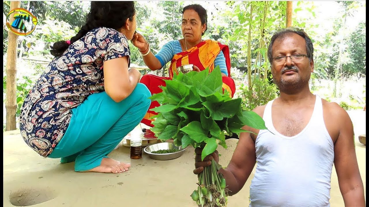 খুব স্বাদীয় প্রথাগত গ্রামের রেসিপি ঘাটকোল বাটা গরম ভাতে পুরো জমে যাবে || Kharman recipe