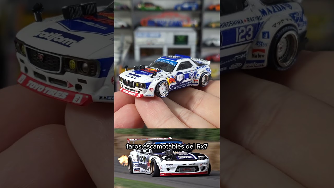 El mazda rxu de mad Mike e inno 64! conseguido en Ag Toy Cars 