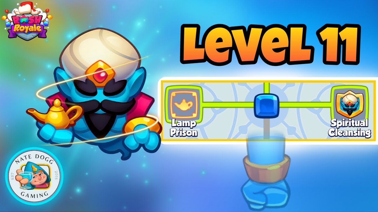 *LVL 11 GENIE* Lamp Prison or Spiritual Cleansing? - Rush Royale